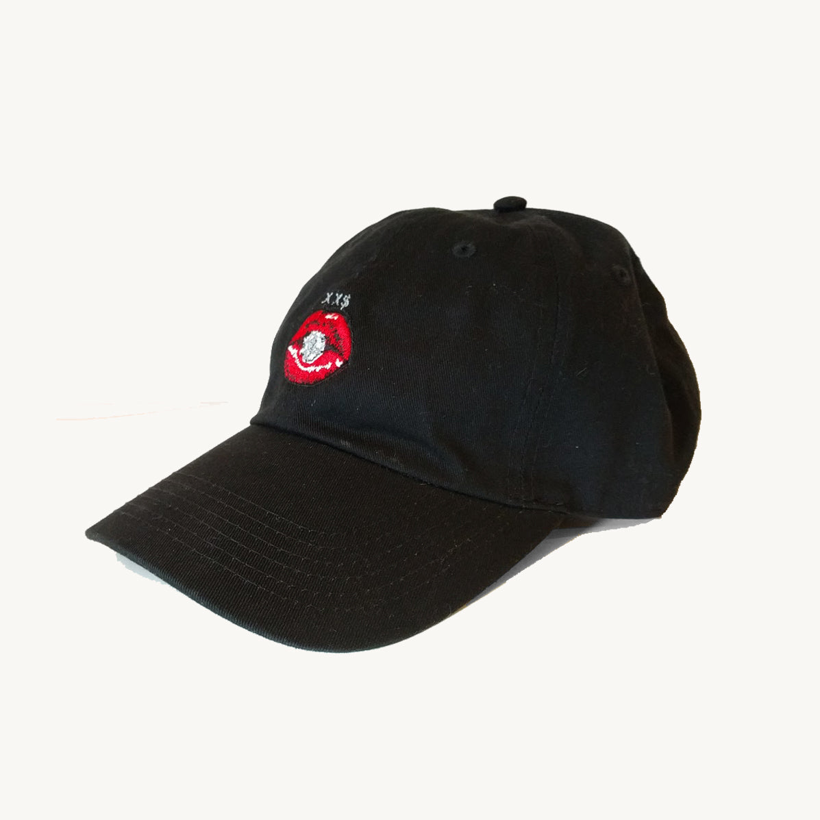 X&S Diamond Kiss Dad Hat in Black